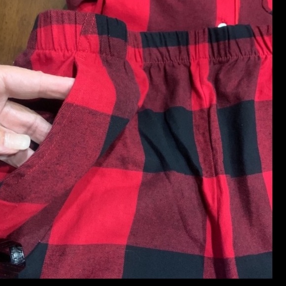 NEW 100% Cotton flannel pajamas 2-pc pants & button top womens plus sz 2X - Picture 3 of 6